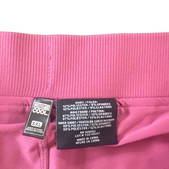 32 degrees Cool pockets pink short athletic skirt XXL - Picture 5 of 7